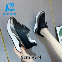 women tassel bowtie loafers 2022 new ladies slip on soft pu leather sewin platform sneakers plus size 43 women vulcanized shoes