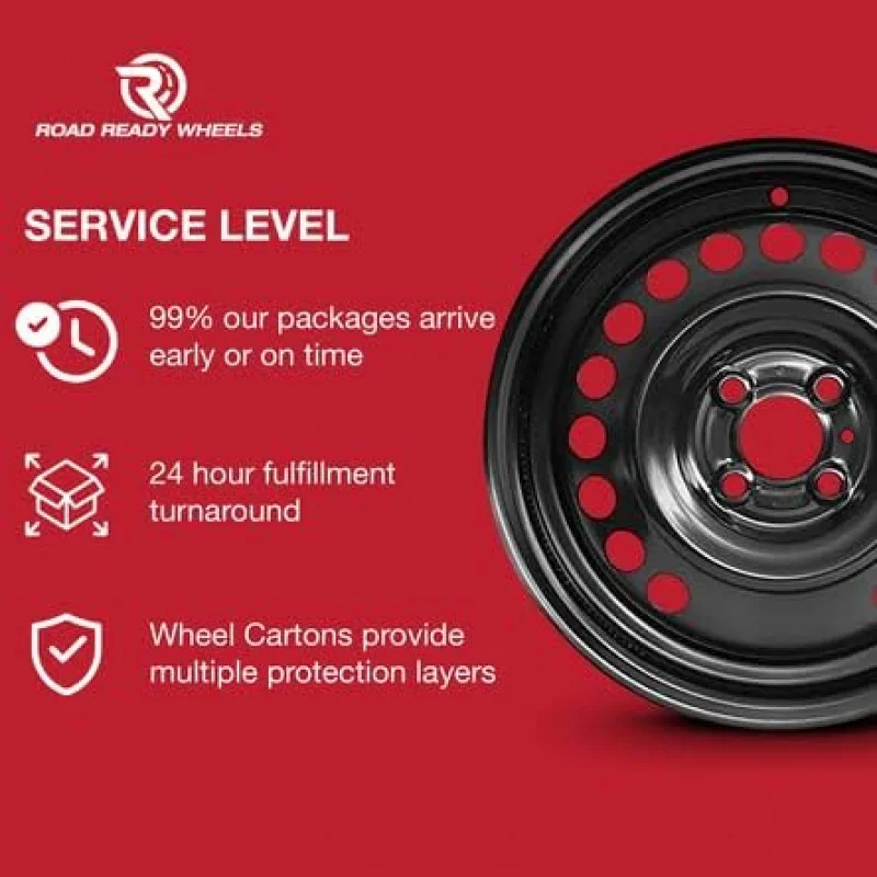 2003-2008 Corolla 15-дюймовый окрашенный черный обод — прямая замена OE