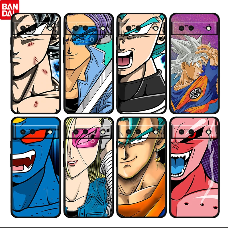 

Dragon Ball Cool Anime Shockproof For Google Pixel 6 6a 6Pro 5 5a 4 4a XL Black Soft Phone Case Silicone Cover Fundas Coque Capa