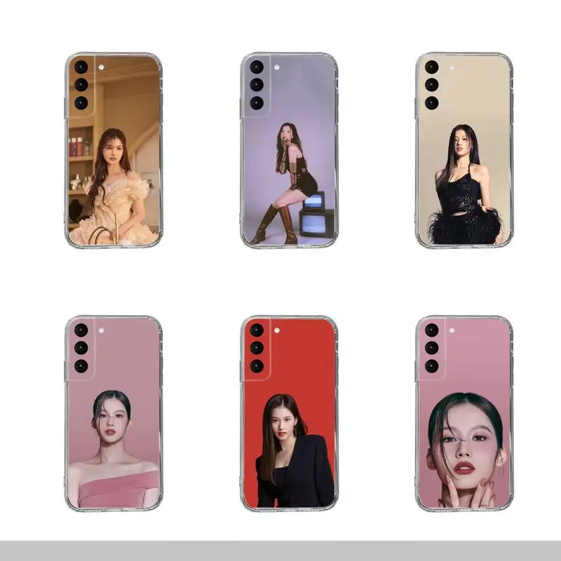 

Korean Popular T-Twice sana Phone Case Phone Case For Samsung S22 Ultra S20 23 30 21 Plus ultra 5G Phone Funda Cover
