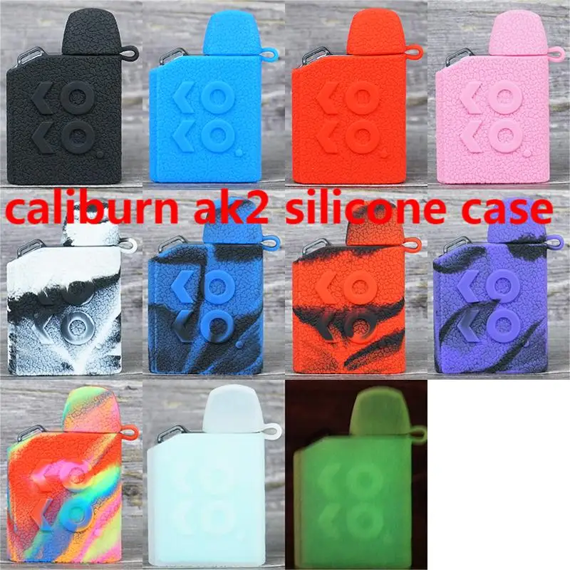

New soft silicone protective case for caliburn ak2 no e-cigarette only case rubber sleeve shield wrap skin 1pcs