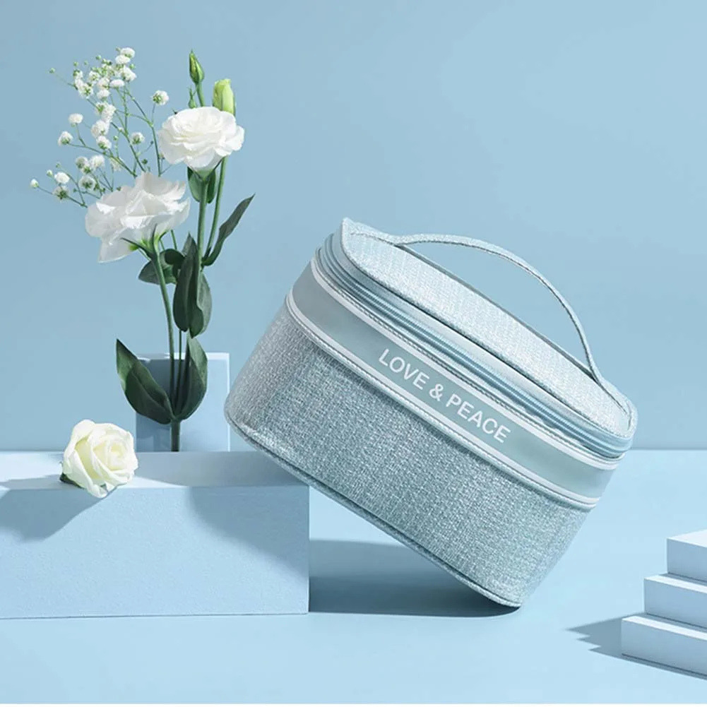 

Travel Makeup Bag Fashion Cosmetic Organiser Makeup Box For Makeup Brush Storage