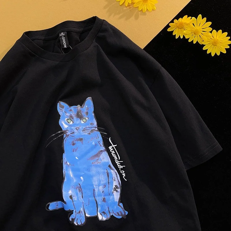 

Футболка в стиле хип-хоп, с коротким рукавом