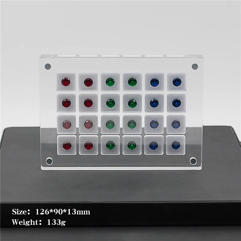 

Акриловая коробка для хранения драгоценных камней