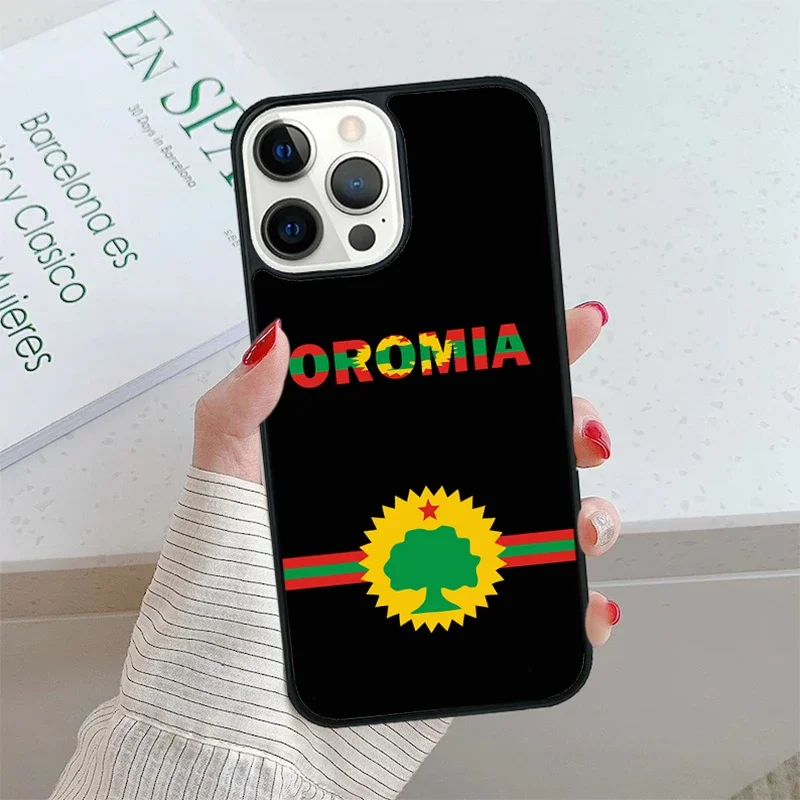 Чехол Oromo с флагом для телефона чехол IPhone SE2020 15 14 13 Pro Max Coque 12 11 Apple 8 PLUS 7 6S XR X XS