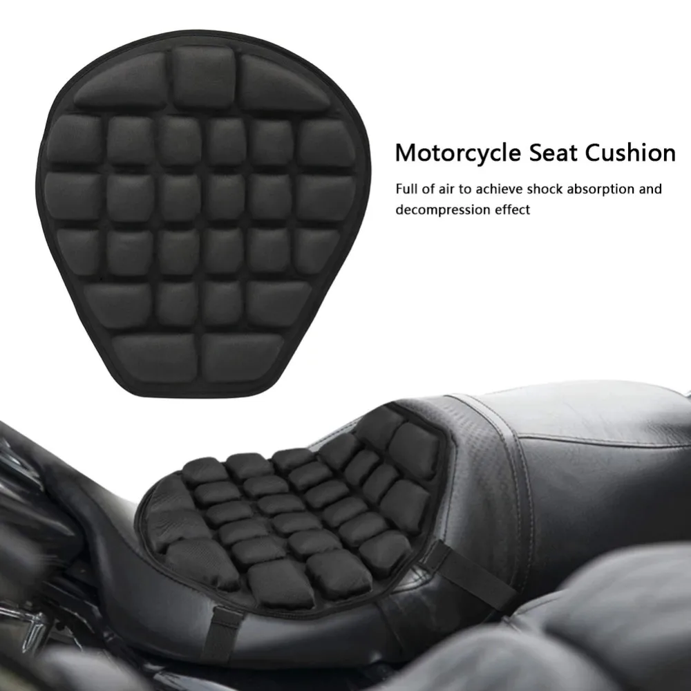 

Чехол для подушки мотоциклетного воздушного сиденья, амортизирующий надувной охлаждающий солнцезащитный воздушный коврик для мотоцикла, декомпрессионная воздушная подушка