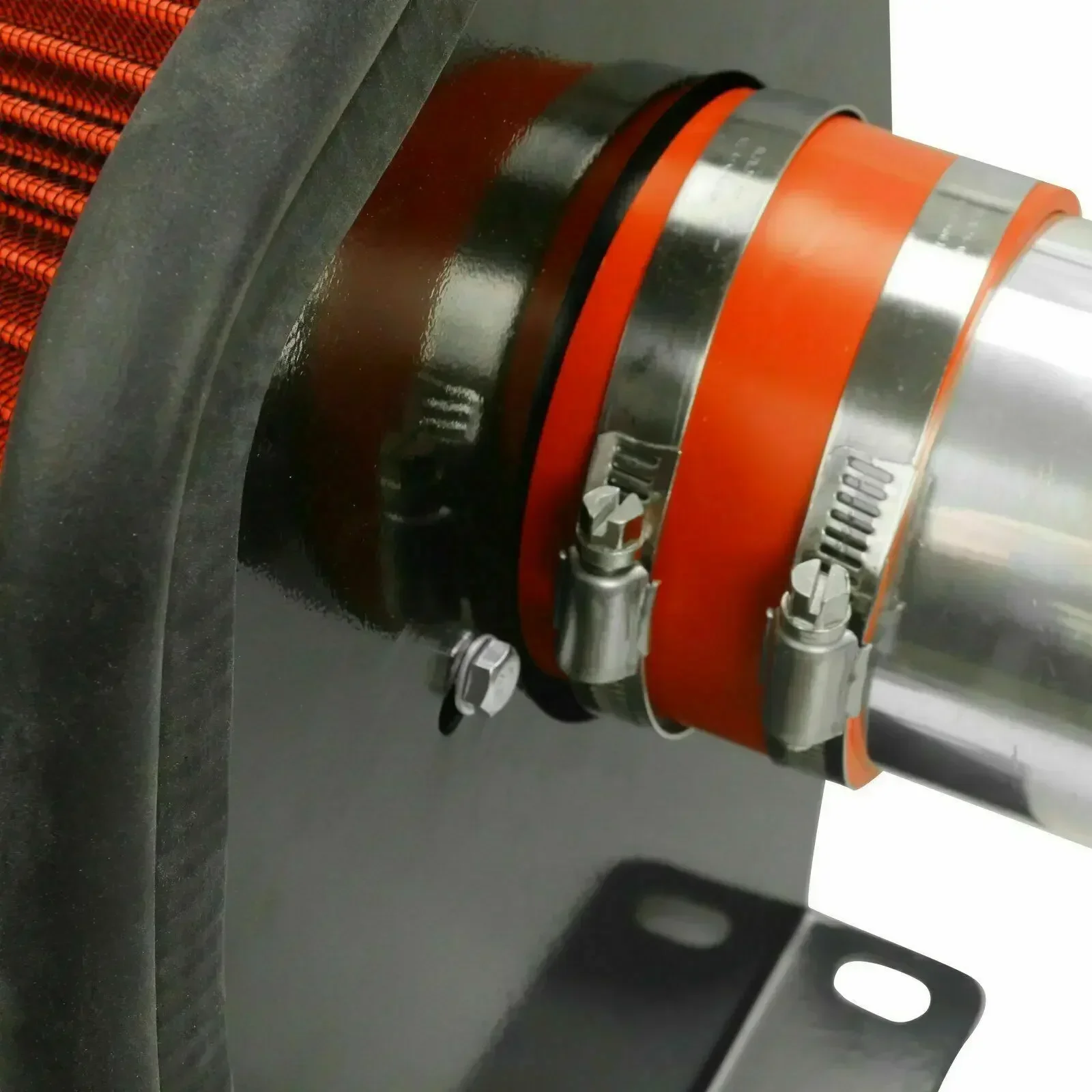 Комплект системы впуска холодного воздуха двигателя с теплозащитным фильтром