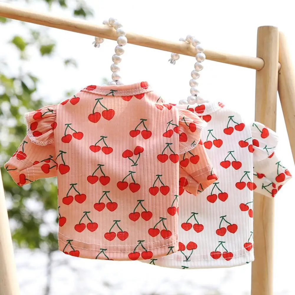 Puppy Pullover Elastic Pet Supplies Lightweight Summer Pet Costume for Summer Dog Blouse Dog Costume