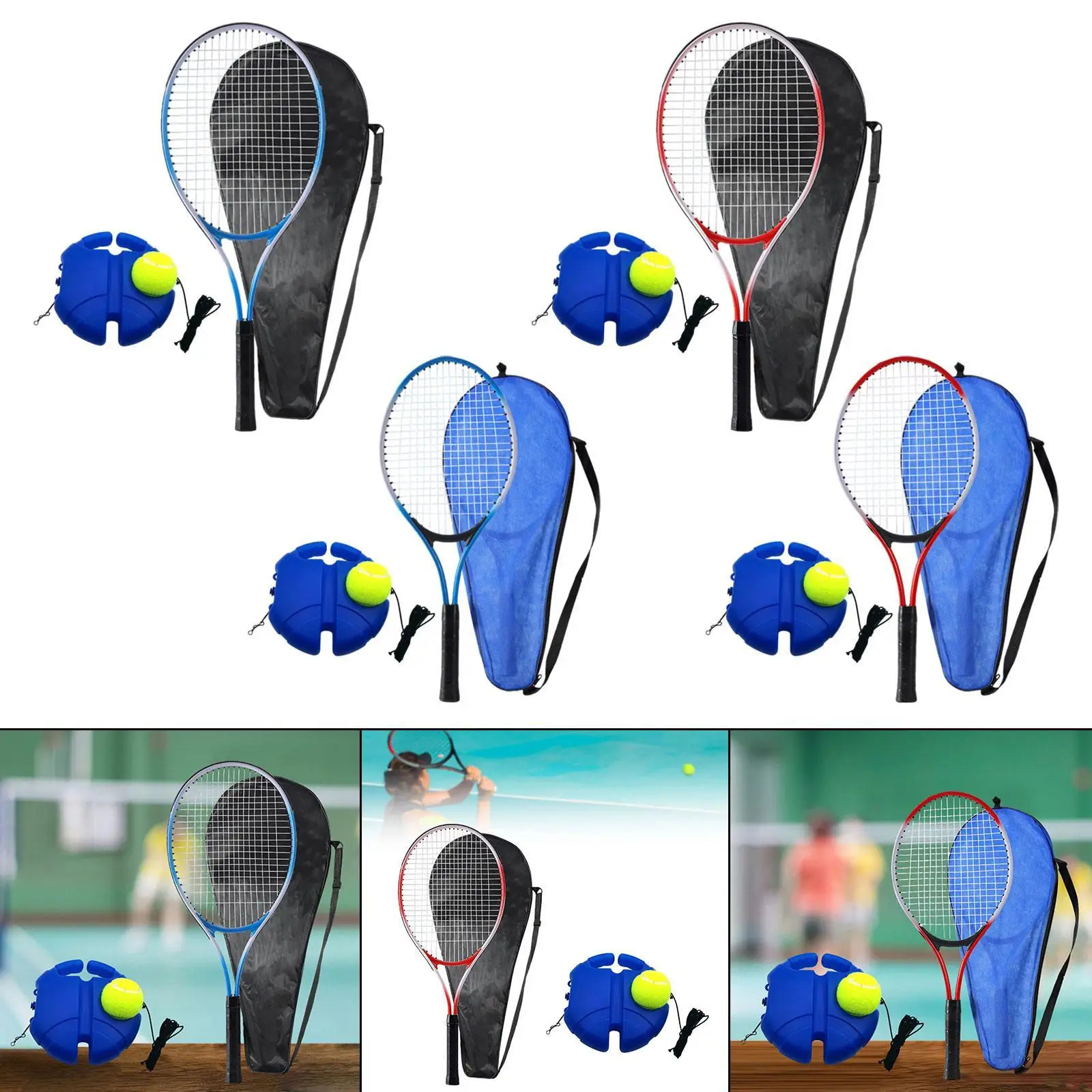 Теннисное тренировочное оборудование для соло теннисная тренировка семейный
