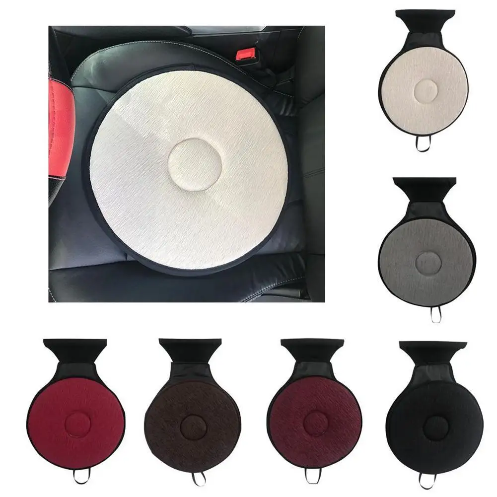 

360 Degree Rotation Cushion Car Swivel Seat Chair Pain Relieving Seat Pad Mobility Aid Moving Part for Old Man Pregnant Kids