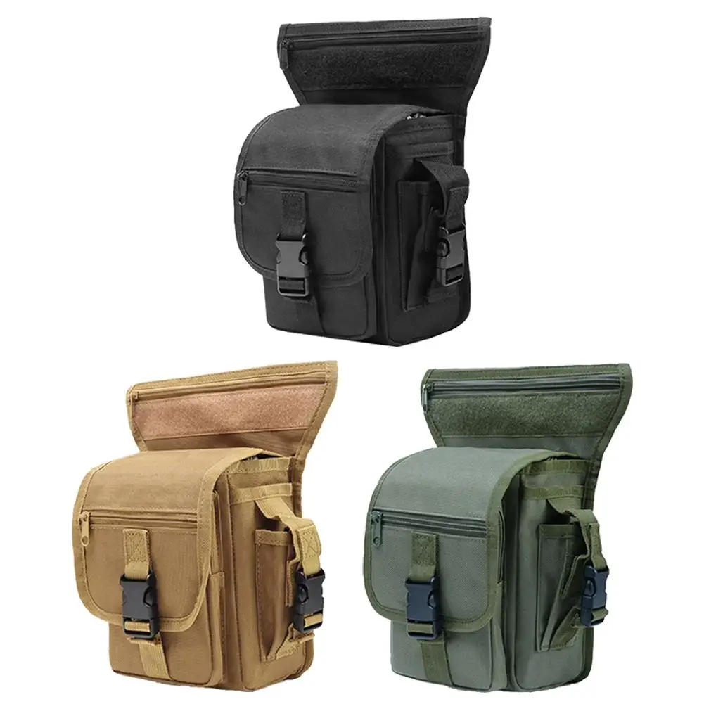 

Прочная сумка для ног, Классическая изящная спортивная сумка для ног на открытом воздухе, водонепроницаемая Сумка Molle, поясной ремень, сумки...