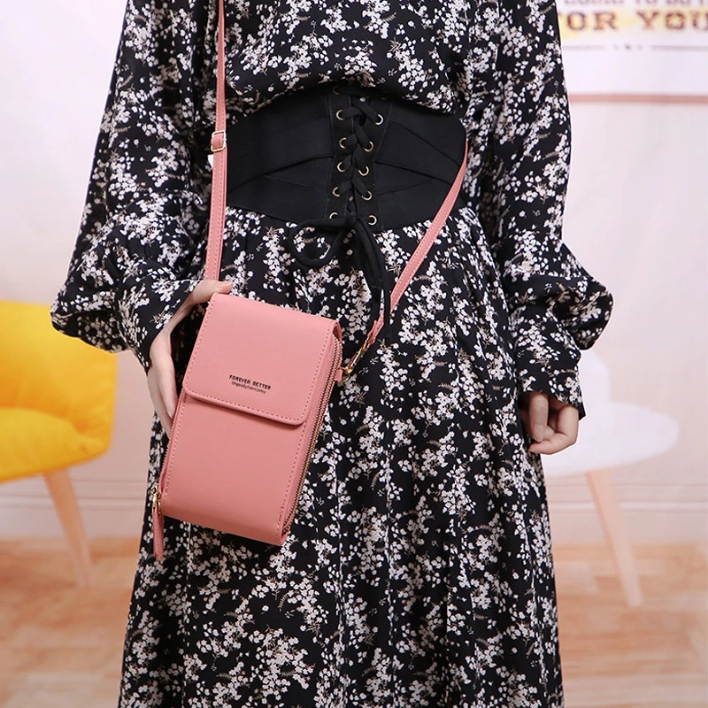 2023 New Mobile Phone Bag Fashion Bag Women's Korean Crossbody Shoulder Bag Multifunctional Mini Girl Daily Bag