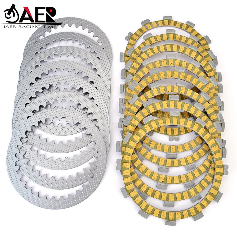 

Clutch Friction Plates and Iron Disc for Suzuki GSXR400 GSX-R400 RL/RM/RN/RP/RS J/RR/RAK GSF400 K/NK/Z/VM/VZM/P/NP/VP Bandit