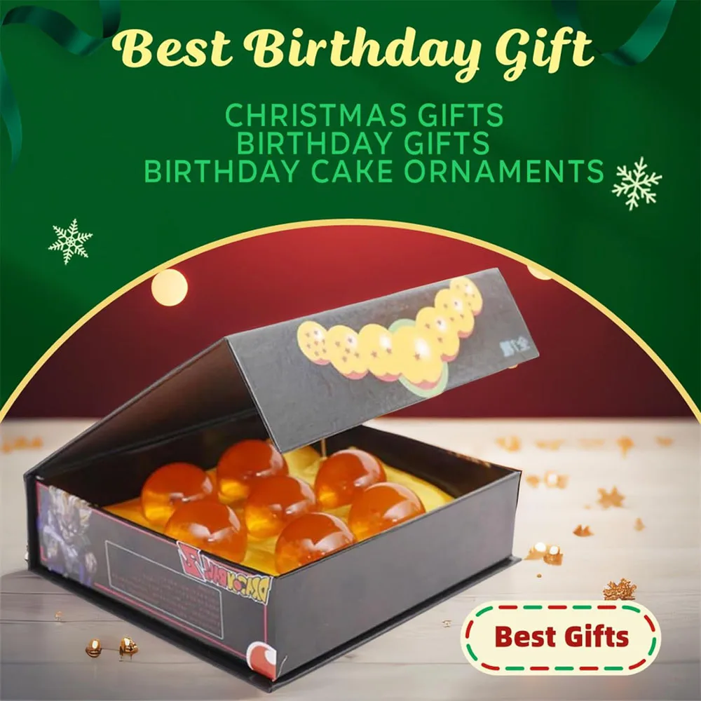 Фигурка Shenron из смолы с хрустальными шариками 3 5 см фигурка Shenlong для Хэллоуина