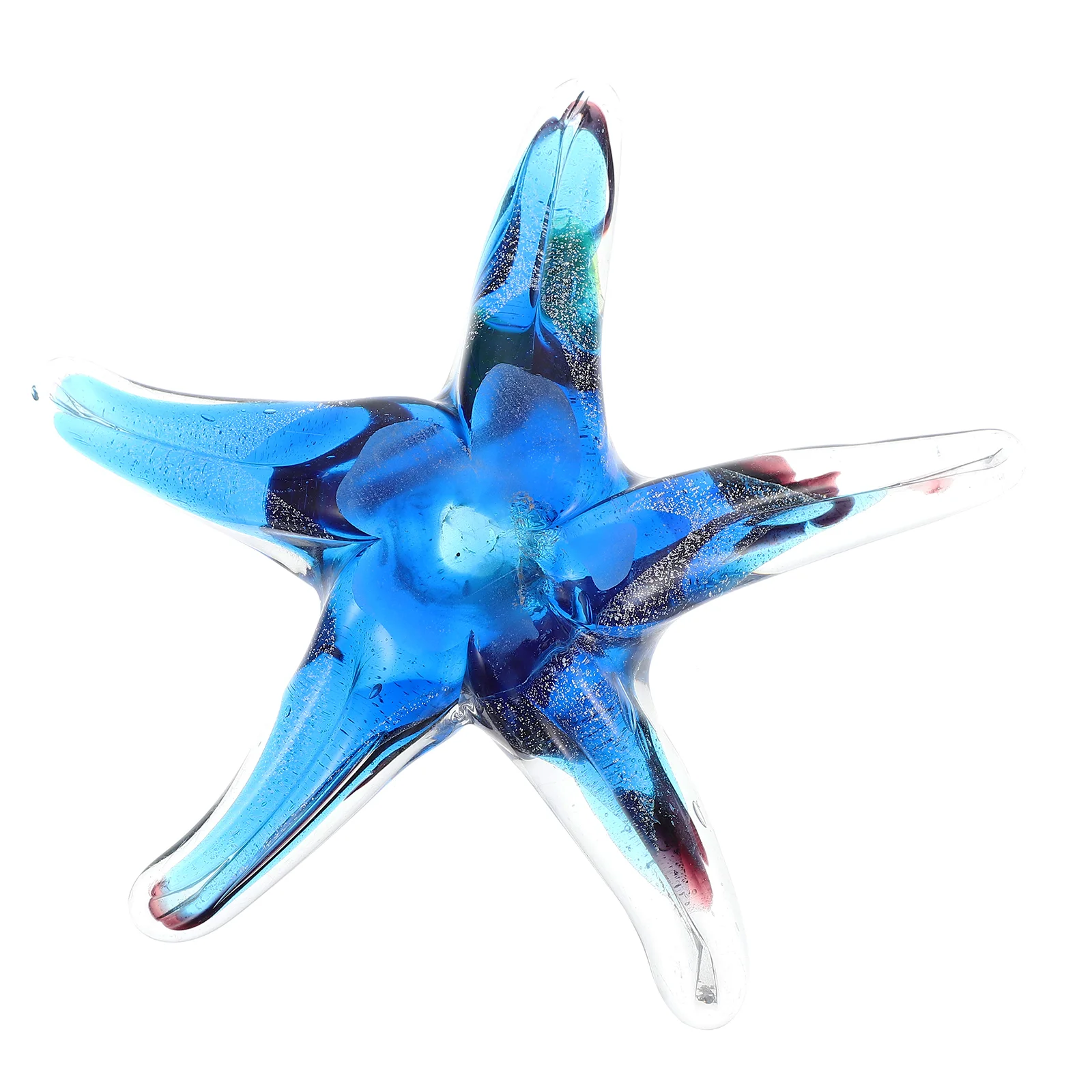 

Glass Figurines Fish Star Crystal Sea Animal Blown Ocean Decoration Dolphin Table Miniature Paperweight Marine Life Nautical
