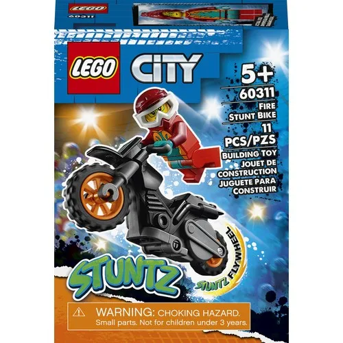Оригинальный Конструктор Lego City 60311 велосипед для трюков забавный детский подарок