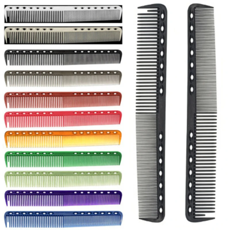 

Amazon Top Seller 6 colors straight Hair Combs Salon Hairdressing Antistatic Comb For Barber Hair Cutting