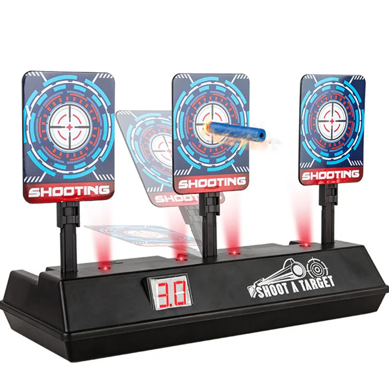 

Электрическая мишень с автоматическим сбросом для игрушек Nerf для бластера Nerf, гелевые шарики бластера, пистолет, игрушечные детали, высокая...