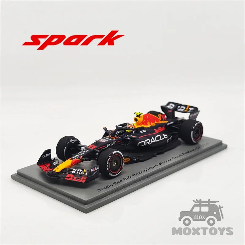 Spark 1:43 2023 F1 Racing RB19 No 11 Sergio Perez Winner Саудовская Аравия GP Модель автомобиля