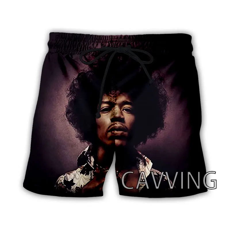 

Пляжные шорты CAVVING с 3D принтом Jimi Hendrix, уличная одежда, быстросохнущие шорты, спортивные шорты для женщин/мужчин K01