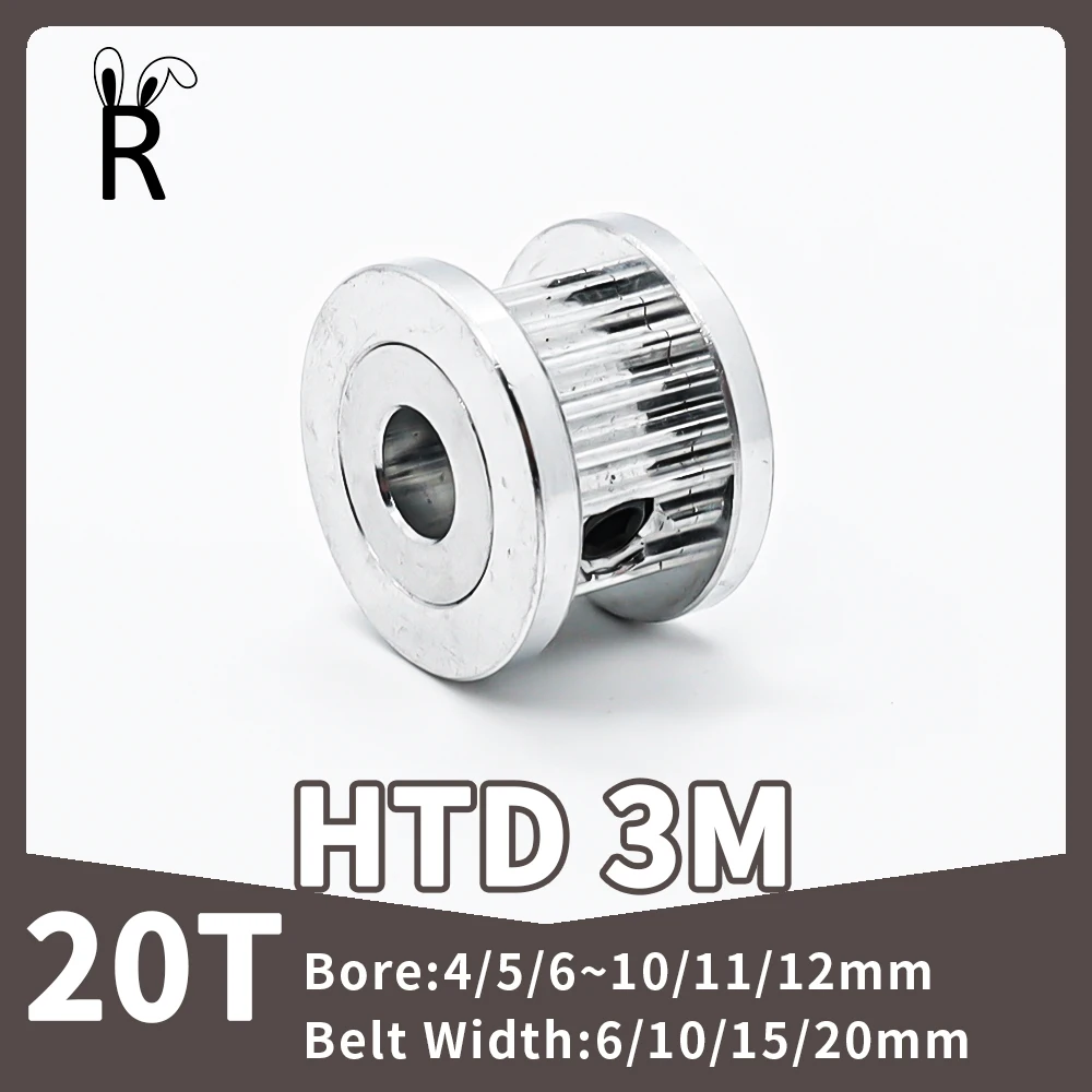 

Зубчатый шкив HTD 3M 20T алюминиевый