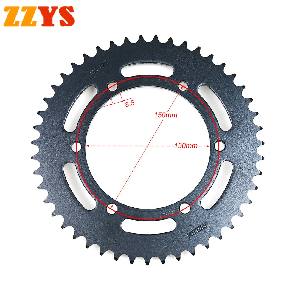 

520-47T 520 47T 47 Tooth Motorcycle Rear Sprocket Gear Staring Wheels Cam For Yamaha WR250F Off Road Version WR450 WR450F WR 450