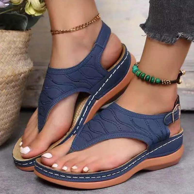 

Сандалии женские нескользящие, босоножки без застежки, модная обувь