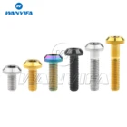 Титановый болт Wanyifa M8x15 20 25 30 35 40 мм шестигранный ключ с головкой винт для велосипеда мотоцикла тормоза