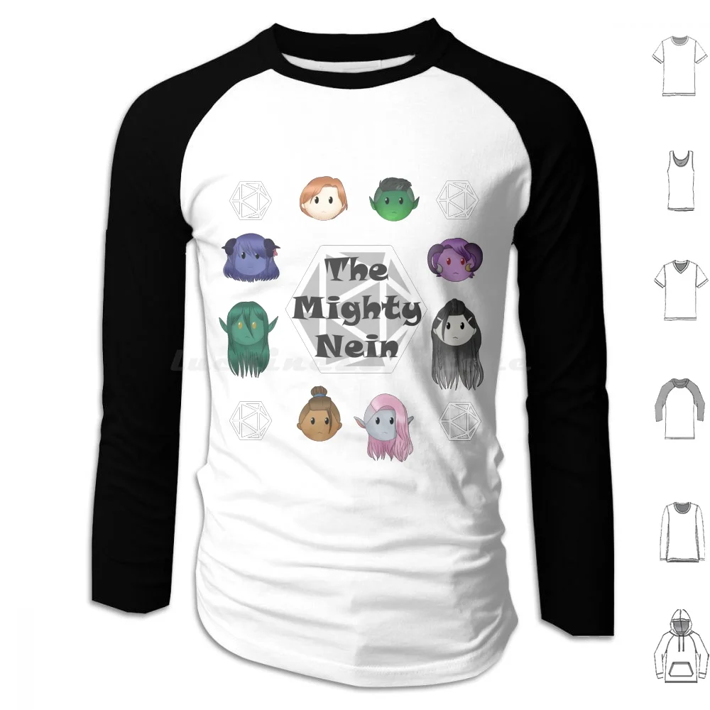 

The Mighty Nein Explorers Traveling Across Continents Explore The World The Chibi Gift For Birthday Cotton Men Women