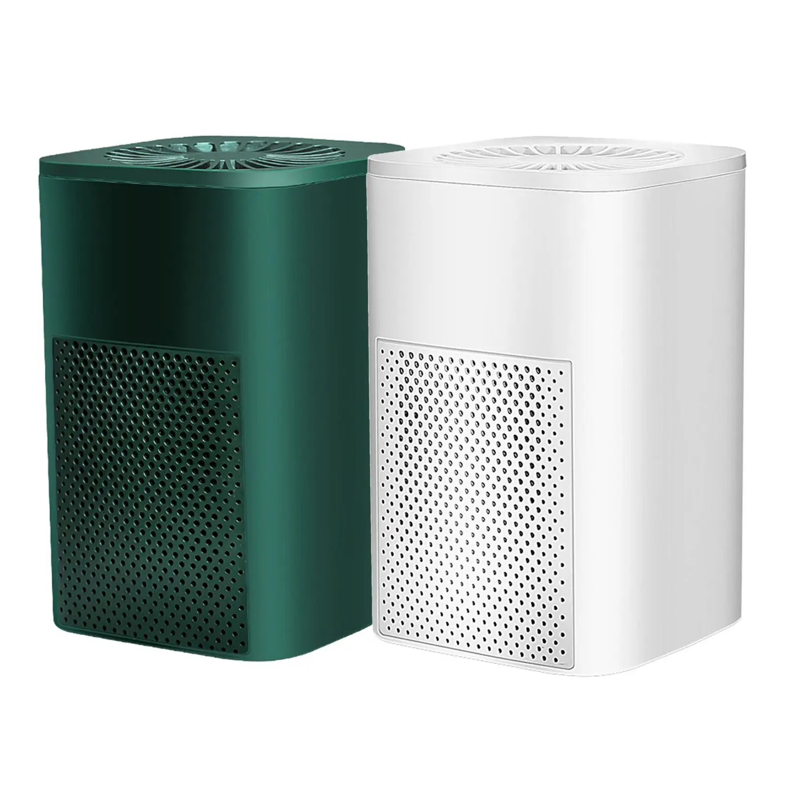 

Portable Desktop Mini Air Purifier, USB Powered, Activated Carbon Quiet 35dB Air