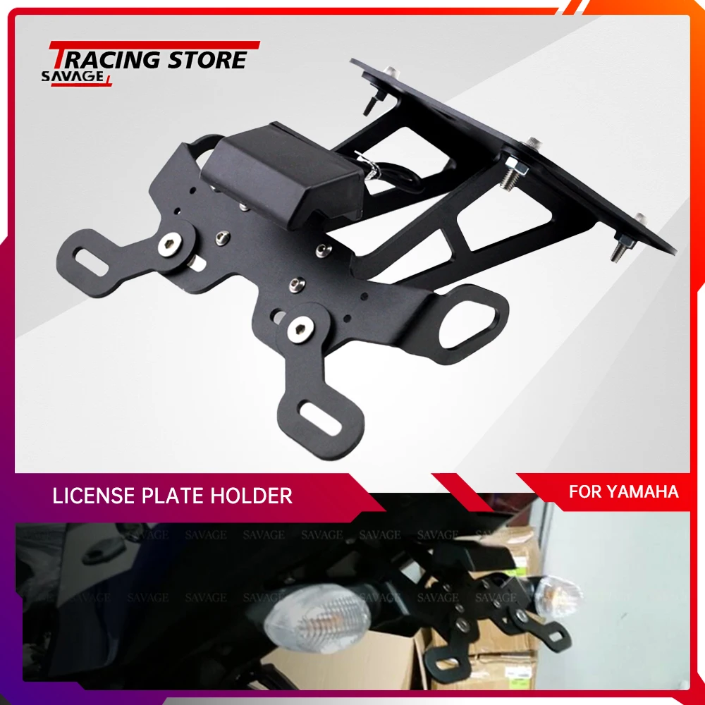 YZFR25 YZFR3 License Plate Holder For YAMAHA MT25 MT03 YZF R25 R3 MT 25 03 15-20Motorcycle Tail Tidy Fender Eliminator Bracket |