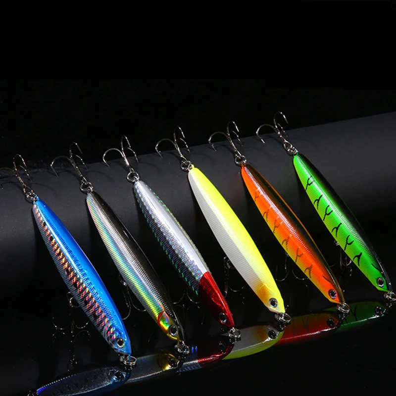 

Приманка Topwater для рыбалки Карандаш 80/100 мм 10/14/18/24 г плавающие погружные морские приманки для окуня искусственная жесткая приманка рыболовны...
