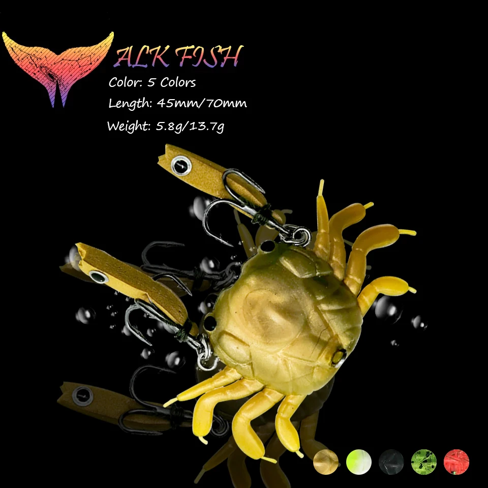 WALK FISH искусственная приманка 1 шт. 5 8 Г/13 7 г трехмерная бионика с острыми крючками