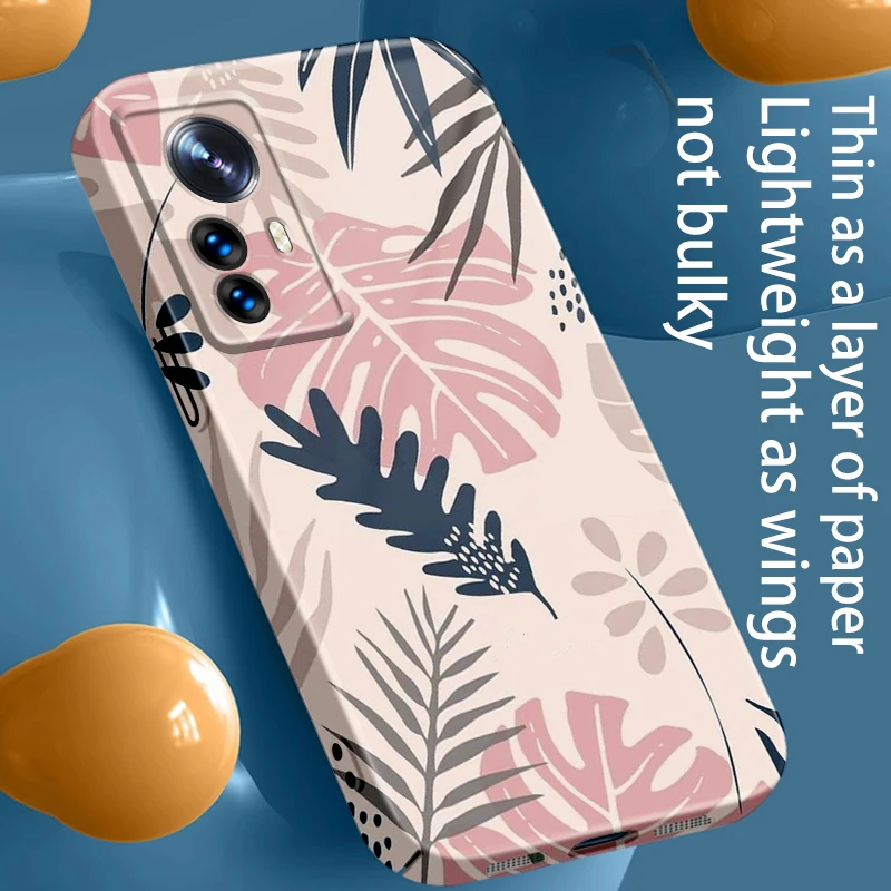 

Vintage Leaves Anime For Xiaomi Mi 13 12 12S 12T 11 11i 10T 10 9 Ultra Pro Lite 5G Feilin Film Phone Case Hard Cover