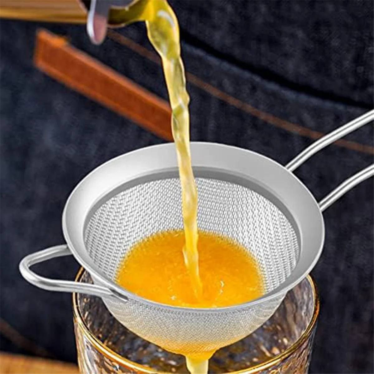2 шт. ситечко для чая из нержавеющей стали маленькое коническое конусное сетчатое