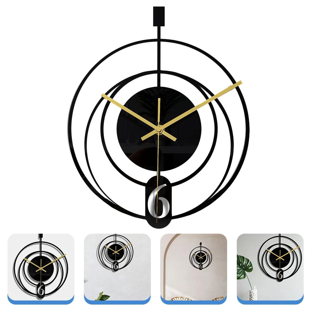 

Wall Hanging Clock Prime High Grade Wall Hanging Clock Decoration Ornament for Home Bedroom