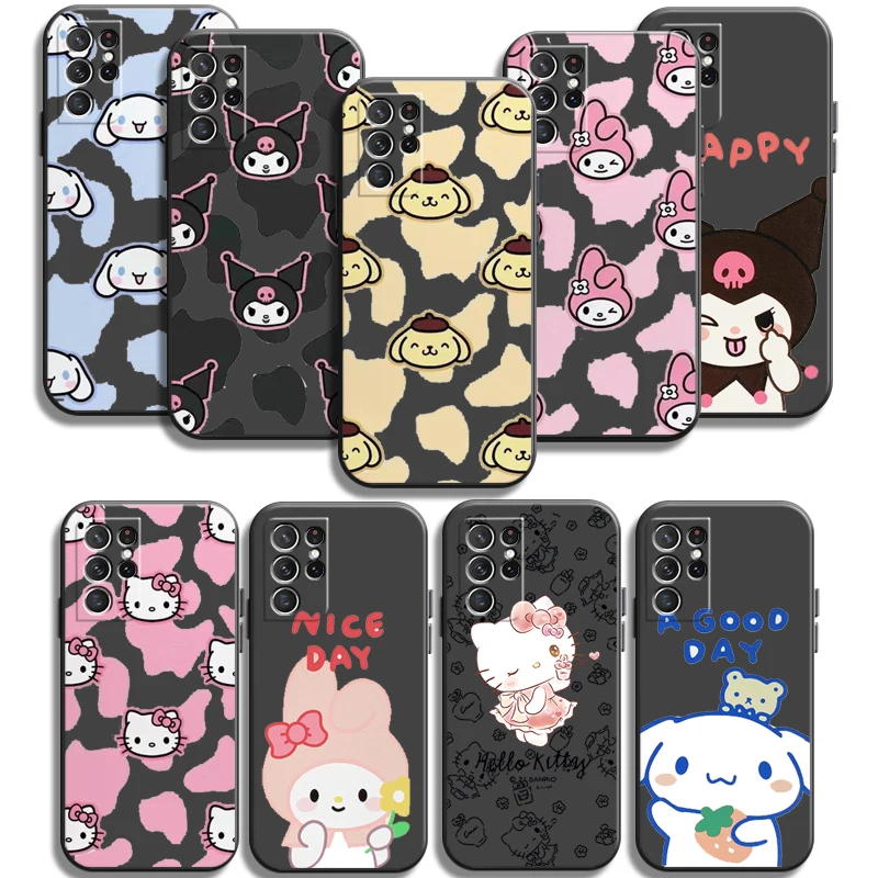 

Hello Kitty Cartoon Phone Cases For Samsung Galaxy S20 FE S20 Lite S8 Plus S9 Plus S10 S10E S10 Lite M11 M12 Funda Coque
