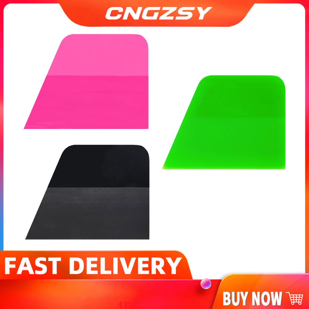 

Car Wash Sticker Remover Automotive Cleaning Tool Soft PPF Rubber Window Tint Squeegee Carbon Fiber Vinyl Wrapping Scraper B79