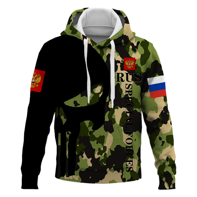 

Fashion man hoodies Navy camouflage sweatshirts Russia Ulla Anime Hoodies Kids Sweatshirts Oversized vintage skull men hoodie