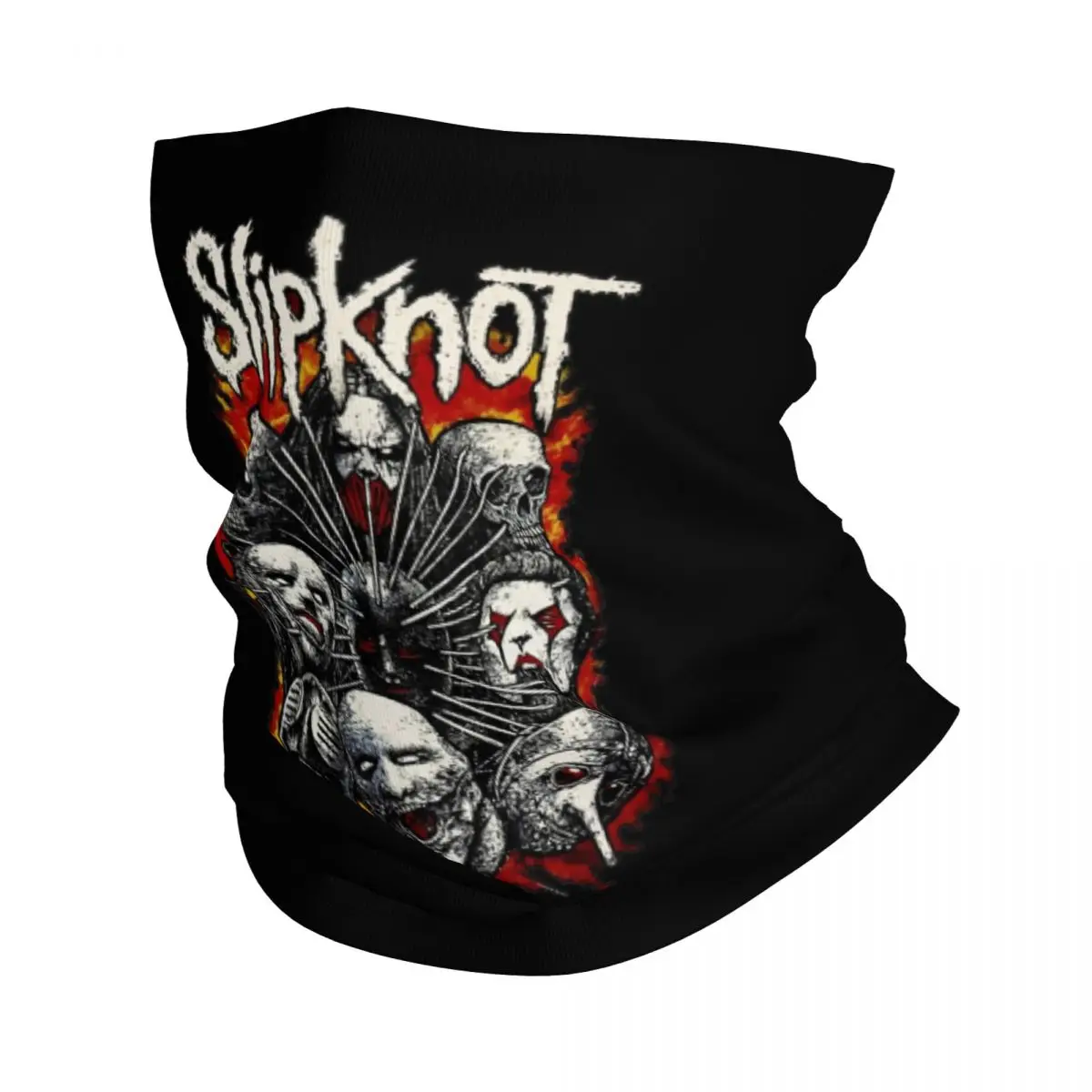 

Heavy Metal Music Rock Roll Band Bandana Neck Cover Printed Slipknots Magic Scarf Multifunctional Hiking Adult Breathable