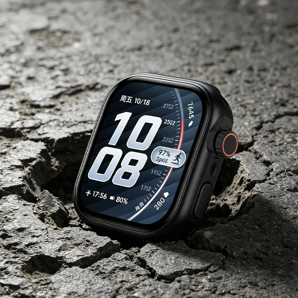 Фото Высококачественный мягкий чехол из поликарбоната + стекло для Huawei Watch Fit 4/5 Pro, защитное стекло для экрана Huawei Fit 3/4/5, обновление до Ultra №5