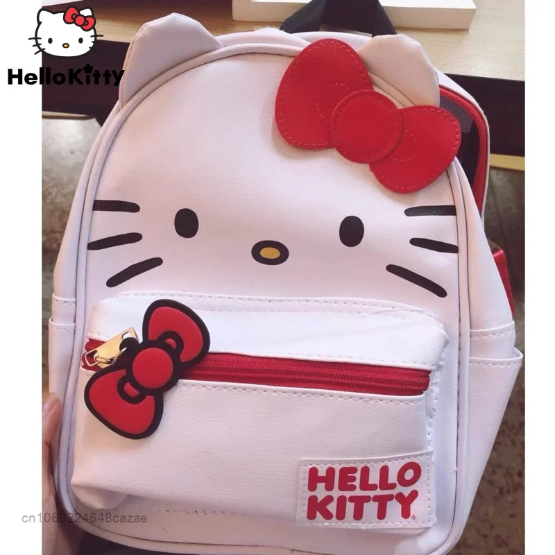 Sanrio Hello Kitty Japanese Jk Style Schoolbag Sister Sweet Cartoon Printed Backpack Student Versatile Style Bags For Women Y2k