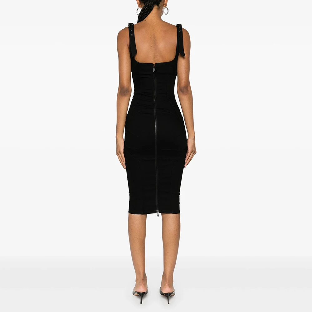 Женская джинсовая юбка из смеси хлопка темпераментная облегающая элегантная для