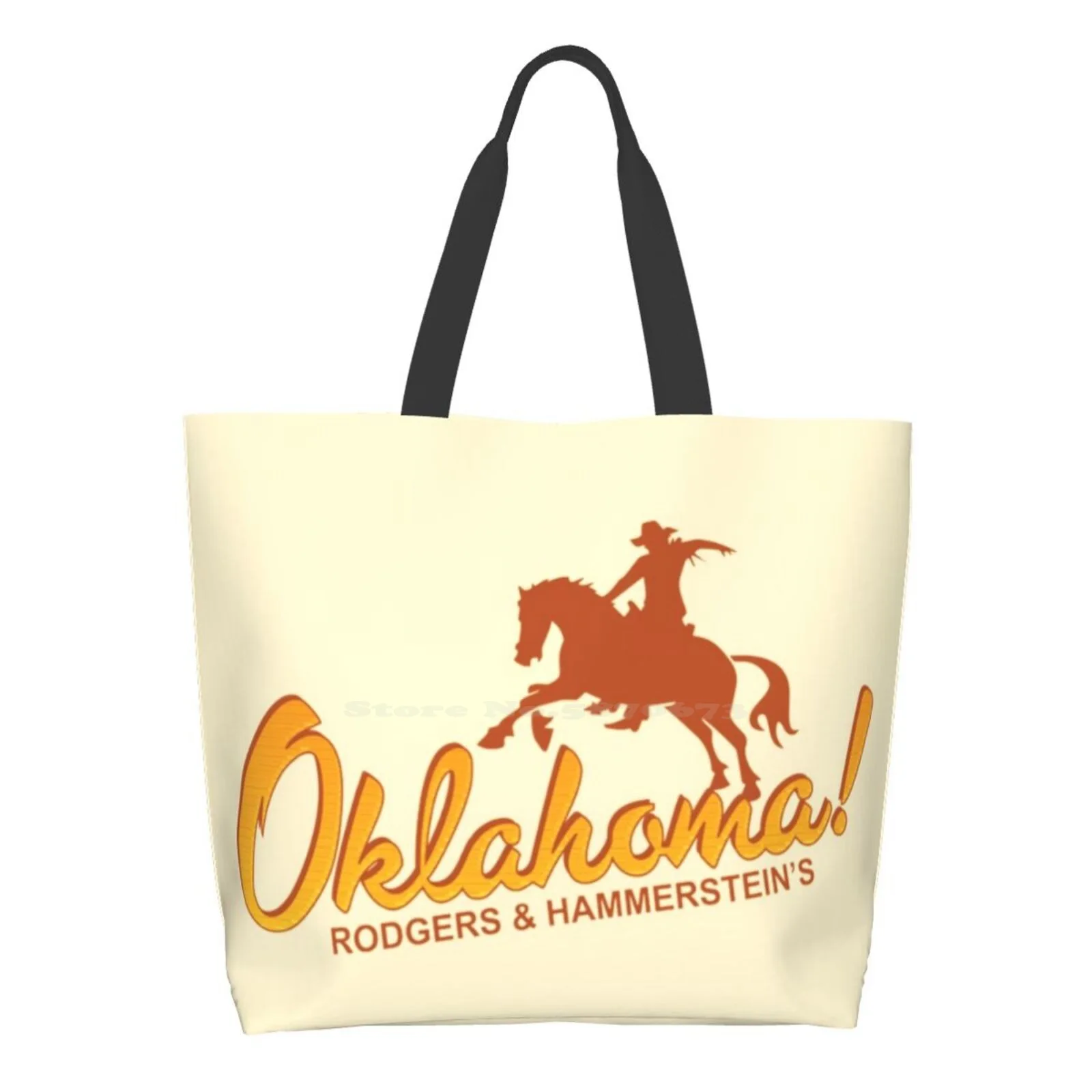 

! Logo High Quality Large Size Tote Bag Musical Broadway Revival Broadway West End Rodgers Hammerstein Rodgers Hammerstein