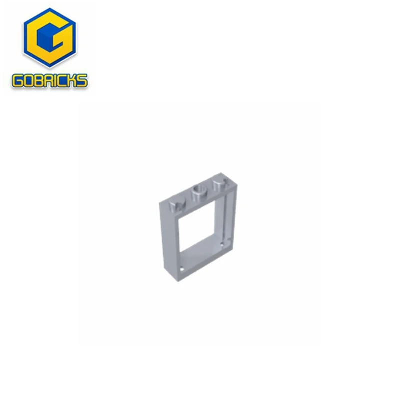 

Рамка стеклоподъемника gobrick, модель 1x3x3, совместима с конструкторами lego 18745, модифицированные детали MOC «сделай сам»