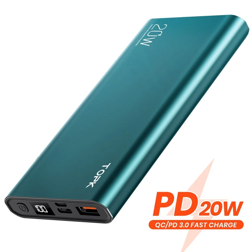 

Power Bank 10000mah PD 20W Charger Portable Powerbank 10000 mah External battery Fast Charge for iPhone Xiaomi Mi 9