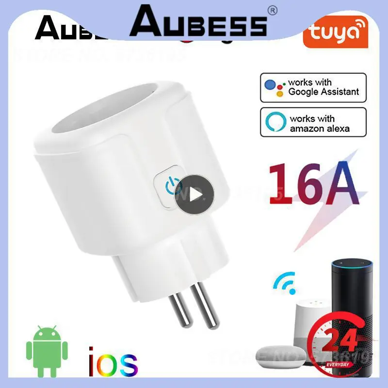 

Умная розетка Zigbee Tuya, 16 А, 1-6 шт.