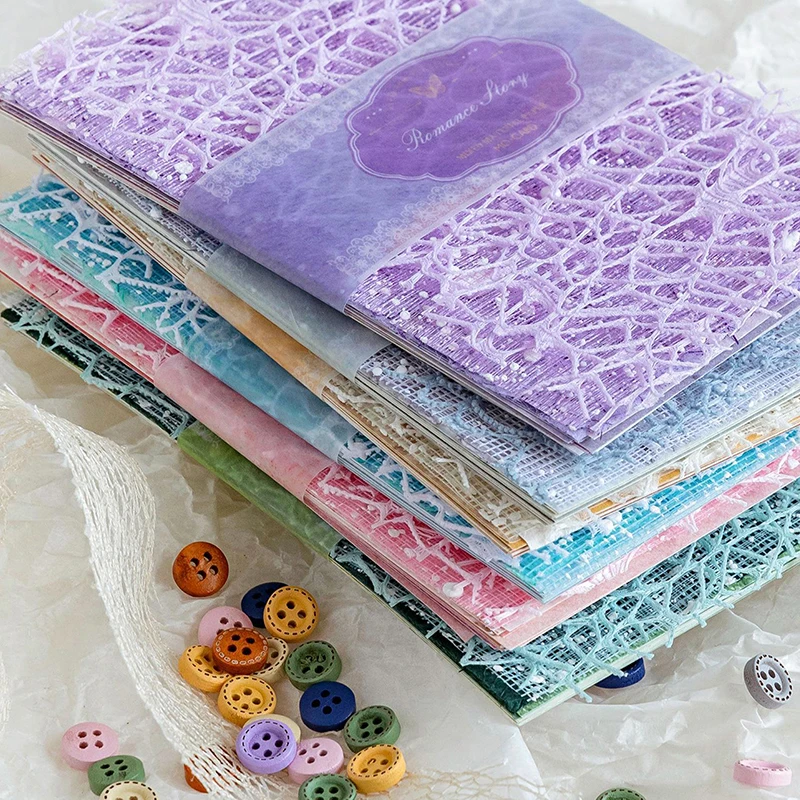 1 компл. романтический ретро-узор полый коллаж материал бумага креативный сделай