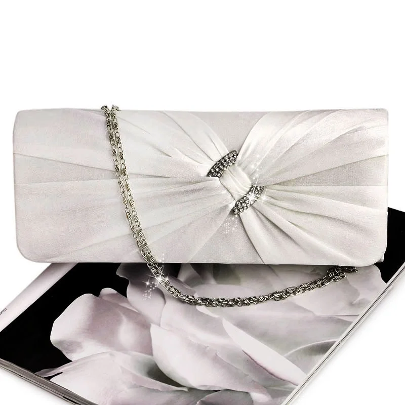 

Evening Handbag Purse Women Bling Rhinestone Bridal Shoulder Clutch Bag Chain