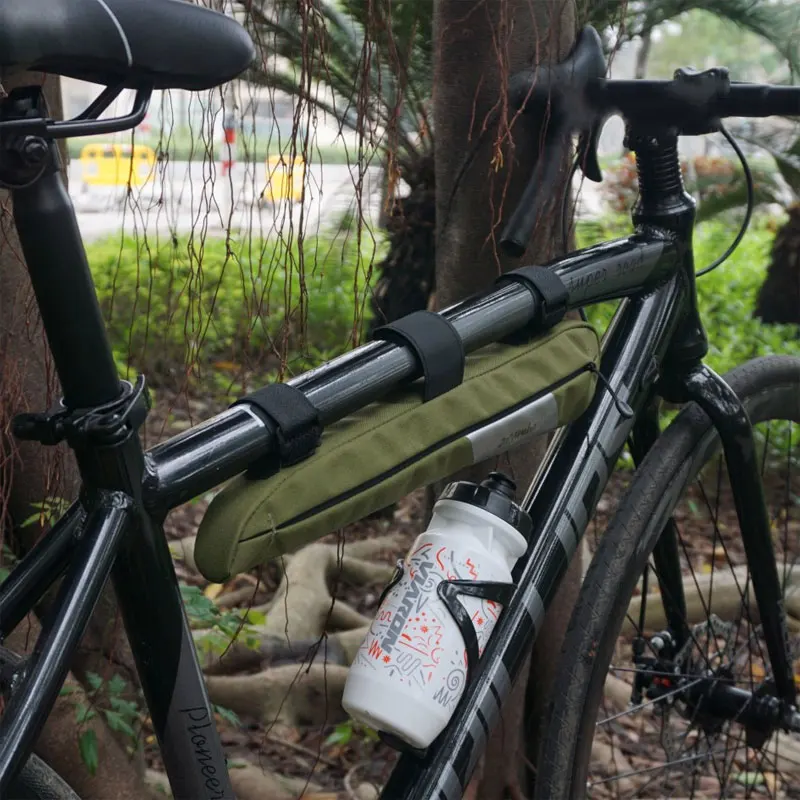 

Mini Triangle Bag Bike Beam Kit Riding Hear Portable Cycling Pouch Waterproof AVA215